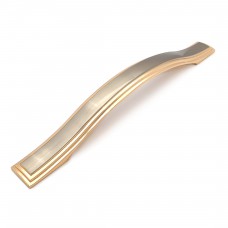 Ручки мебельные ZY-700-128 никель/золото
