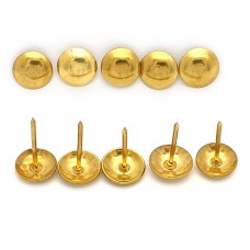 Гвоздики декоративные (100шт.) золото