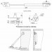 Газовый лифт N80 секретерный матовый хром