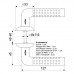 Комплект дверных ручек ZY-507 CP/SS SOLLER хром/мат. никель  /24/