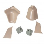 Комплект заглушек для плинтуса "Петра" 332 LB-37