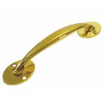 Ручка дверная SOLLER 254 золото/матовое золото 