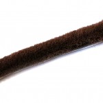 Щетка (шлегель) самокл. коричневая для шкафа-купе (6мм)